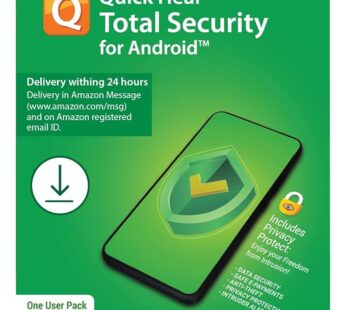 Quick Heal Mobile Security for Android (Latest Version) – 1 Device, 1 Year (Email Delivery In 1 Hour- No CD)