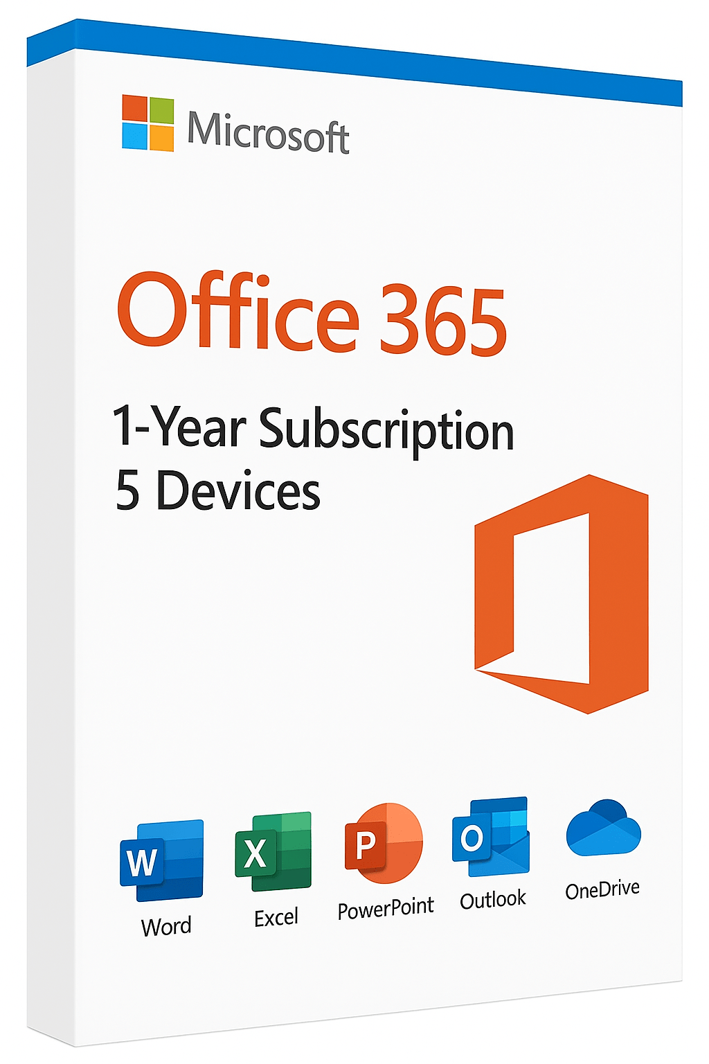 MS OFFICE 365 -1YR (RANDOM ID & PASSWORD) FOR WINDOWS/ ANDROID