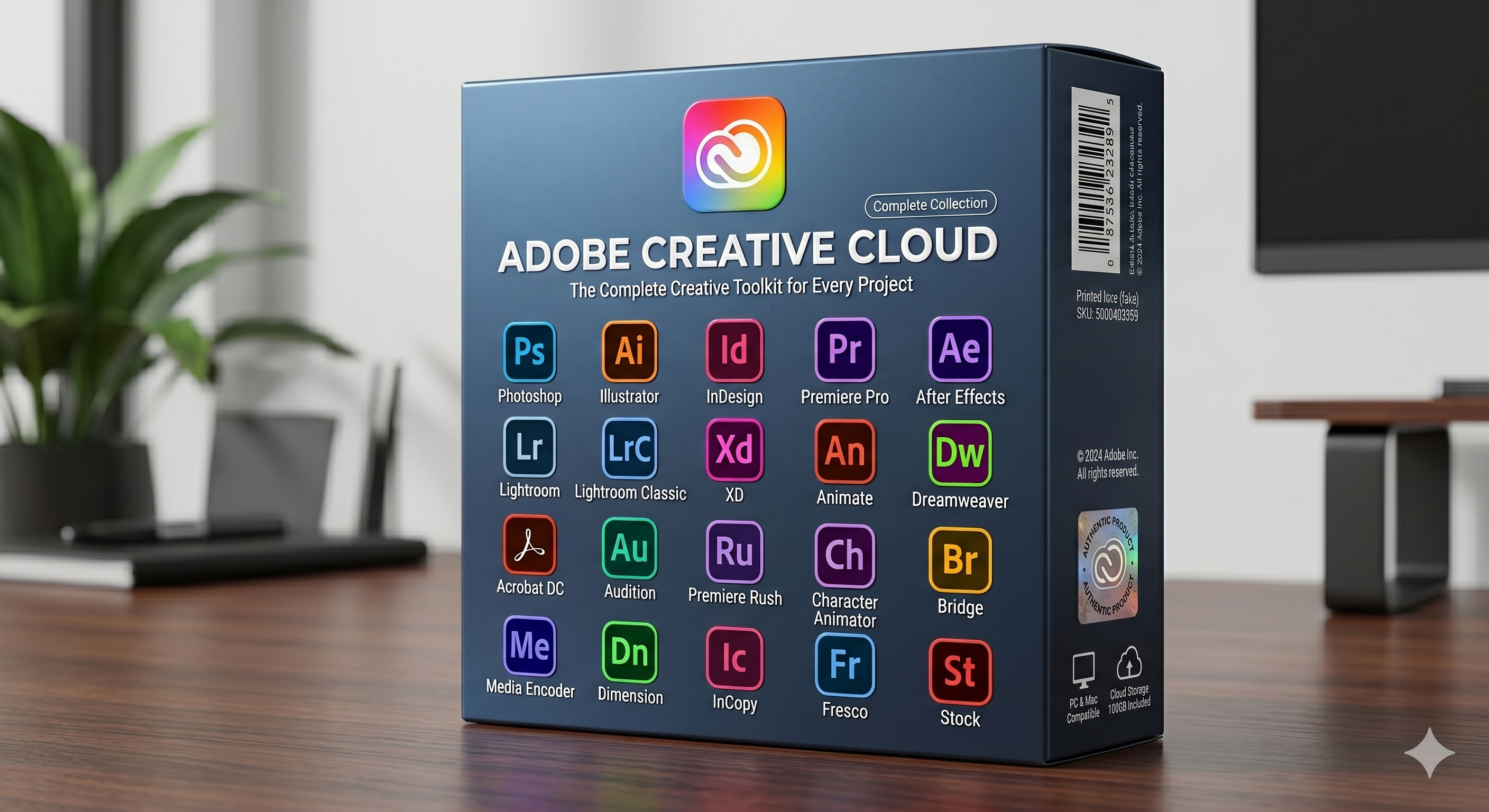 ADOBE CREATIVE CLOUD (1MONTH PLAN)